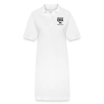 Mon aussie a besoin de moi - Robe polo bio PAIGER Stanley/Stella Femme - blanc - Devant