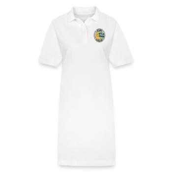 Séjour Wild Moon Child - Robe polo bio PAIGER Stanley/Stella Femme - blanc - Devant
