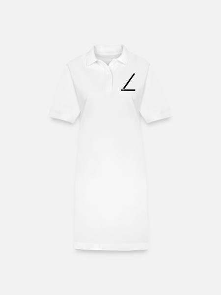 Anschnallgurt - Stanley/Stella Frauen Bio-Polokleid PAIGER - Weiß