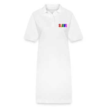 Slave - Stanley/Stella Frauen Bio-Polokleid PAIGER - Weiß - Vorne