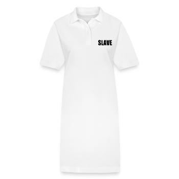 Slave - Stanley/Stella Frauen Bio-Polokleid PAIGER - Weiß - Vorne
