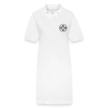 Mom 2025 - Robe polo bio PAIGER Stanley/Stella Femme - blanc - Devant