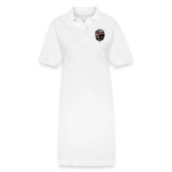 Barracuda Road Burn - Stanley/Stella Frauen Bio-Polokleid PAIGER - Weiß - Vorne