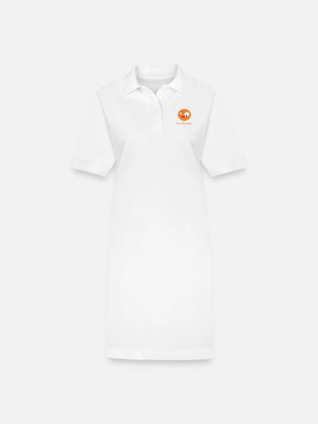 # BLA BLA BLA - Stanley/Stella Frauen Bio-Polokleid PAIGER - Weiß