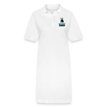 Bulldogge - Stanley/Stella Frauen Bio-Polokleid PAIGER - Weiß - Vorne