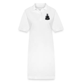 Bass Pyramid - Stanley/Stella Frauen Bio-Polokleid PAIGER - Weiß - Vorne