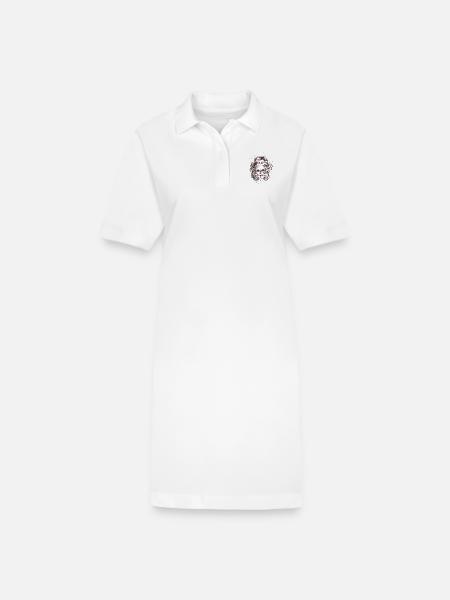 Holy - Stanley/Stella Frauen Bio-Polokleid PAIGER - Weiß