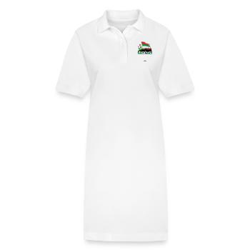 augsburg all4one - Stanley/Stella PAIGER Organic Women’s Polo Dress - white - Front