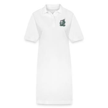 Michael Erzengel Heiliger Christliche Engel Heiliger SNK - Stanley/Stella Frauen Bio-Polokleid PAIGER - Weiß - Vorne