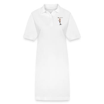 Poseidon - Stanley/Stella Frauen Bio-Polokleid PAIGER - Weiß - Vorne