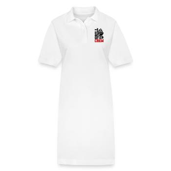 Grill Crew - Stanley/Stella PAIGER Organic Women’s Polo Dress - white - Front