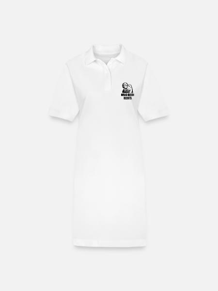 Omas gegen rechts - Stanley/Stella Frauen Bio-Polokleid PAIGER - Weiß