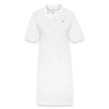 Cool. Shirt Cool Cool cool cool lustig - Stanley/Stella Frauen Bio-Polokleid PAIGER - Weiß - Vorne