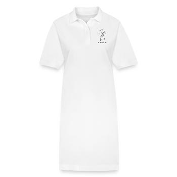 Yoga Méditation Spa Namaste - Robe polo bio PAIGER Stanley/Stella Femme - blanc - Devant