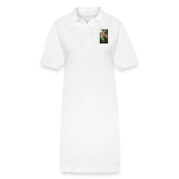 Fuchs - Stanley/Stella Frauen Bio-Polokleid PAIGER - Weiß - Vorne