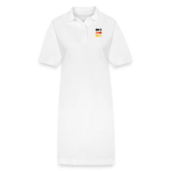 Formula Deutschland Formel Racing - Stanley/Stella Frauen Bio-Polokleid PAIGER - Weiß - Vorne