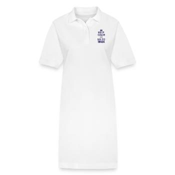 Ibiza - Stanley/Stella Frauen Bio-Polokleid PAIGER - Weiß - Vorne