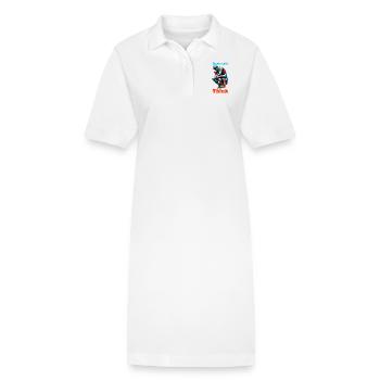 Reden Sie nicht - Stanley/Stella Frauen Bio-Polokleid PAIGER - Weiß - Vorne