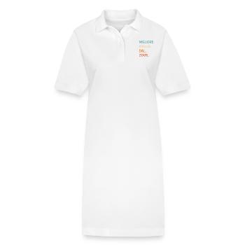 Ehefrau seit 2005 - Stanley/Stella Frauen Bio-Polokleid PAIGER - Weiß - Vorne