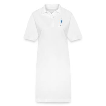 Seil Mann - Stanley/Stella Frauen Bio-Polokleid PAIGER - Weiß - Vorne