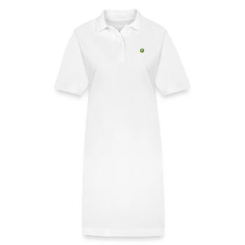 erbse - Stanley/Stella Frauen Bio-Polokleid PAIGER - Weiß - Vorne