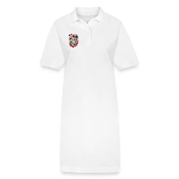 Astronaut - Stanley/Stella Frauen Bio-Polokleid PAIGER - Weiß - Vorne