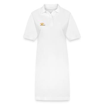 Carrousel Enchanté Illustration Unisexe - Robe polo bio PAIGER Stanley/Stella Femme - blanc - Devant