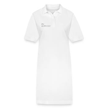 putzen - Stanley/Stella Frauen Bio-Polokleid PAIGER - Weiß - Vorne
