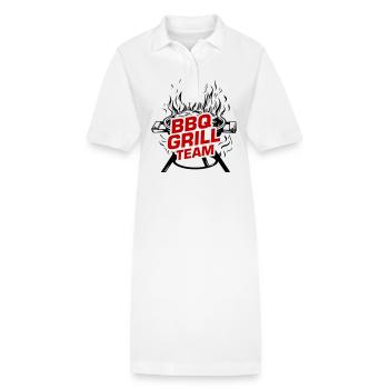 Grill Bbq BarbecueTeam - Robe polo bio PAIGER Stanley/Stella Femme - blanc - Devant