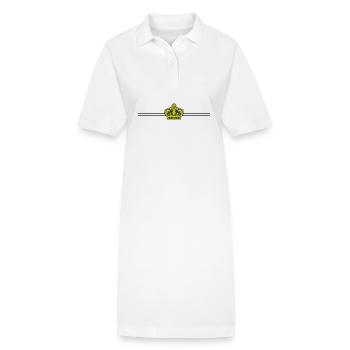 Krone Icon - Stanley/Stella Frauen Bio-Polokleid PAIGER - Weiß - Vorne