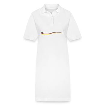 Deutschland Linie - Stanley/Stella Frauen Bio-Polokleid PAIGER - Weiß - Vorne