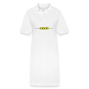 Crew Linie - Stanley/Stella Frauen Bio-Polokleid PAIGER - Weiß - Vorne