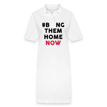 Bring Them Home Now Vintage T Shirt - Stanley/Stella PAIGER Organic Women’s Polo Dress - white - Front