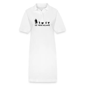 Bauernhof-Chic - Stanley/Stella Frauen Bio-Polokleid PAIGER - Weiß - Vorne