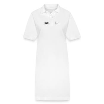 Billiards - Under the Felt - Stanley/Stella PAIGER Organic Women’s Polo Dress - white - Front