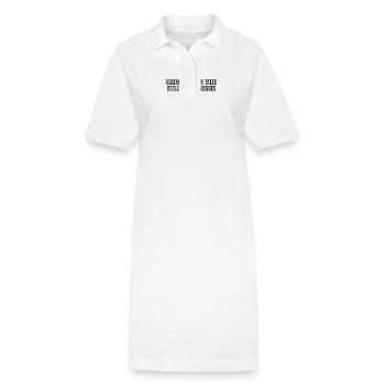Billard - Maîtriser le jeu de billard - Robe polo bio PAIGER Stanley/Stella Femme - blanc - Devant