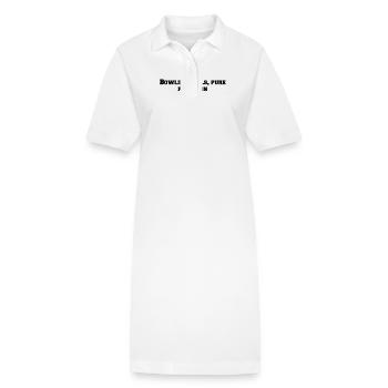 Bowling - Boules de bowling, pure précision - Robe polo bio PAIGER Stanley/Stella Femme - blanc - Devant