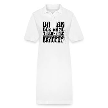 Vorname Damian - Stanley/Stella Frauen Bio-Polokleid PAIGER - Weiß - Vorne