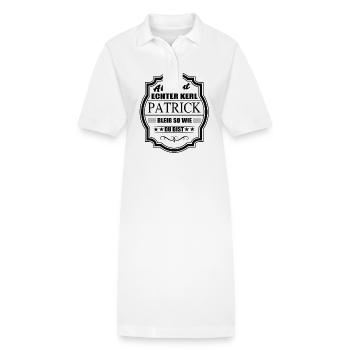 Absolut Echter Kerl Patrick Bleib So Wie Du Bist - Stanley/Stella Frauen Bio-Polokleid PAIGER - Weiß - Vorne