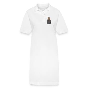 Otter Pocket - Stanley/Stella Frauen Bio-Polokleid PAIGER - Weiß - Vorne