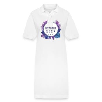 Formentera 2024 - Stanley/Stella PAIGER Organic Women’s Polo Dress - white - Front