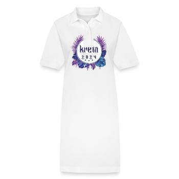 Kreta 2024 - Stanley/Stella Frauen Bio-Polokleid PAIGER - Weiß - Vorne