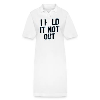 I hold it not out / Ich halt´s nicht mehr aus - Stanley/Stella Frauen Bio-Polokleid PAIGER - Weiß - Vorne