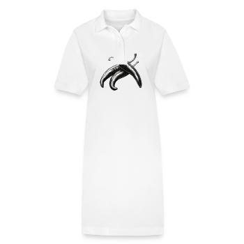 Chili - Stanley/Stella PAIGER Organic Women’s Polo Dress - white - Front
