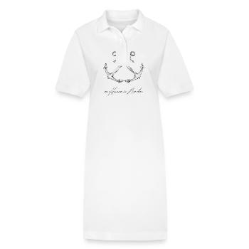 Maritim - Stanley/Stella Frauen Bio-Polokleid PAIGER - Weiß - Vorne