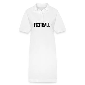 football - Stanley/Stella Frauen Bio-Polokleid PAIGER - Weiß - Vorne
