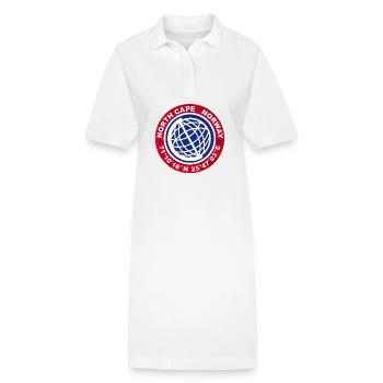 NORTH CAPE NORWAY - Stanley/Stella PAIGER Organic Women’s Polo Dress - white - Front