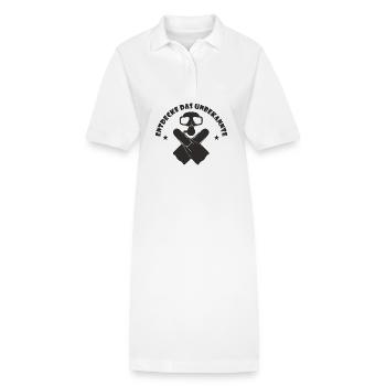 Apnoetaucher Apnoe Freediving Tauchen Geschenk - Stanley/Stella Frauen Bio-Polokleid PAIGER - Weiß - Vorne
