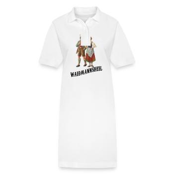 Waidmannsheil: Stolz auf Jagd und Tradition - Stanley/Stella Frauen Bio-Polokleid PAIGER - Weiß - Vorne