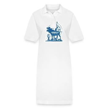 Nordkap NordKap Nordkap - Stanley/Stella Frauen Bio-Polokleid PAIGER - Weiß - Vorne